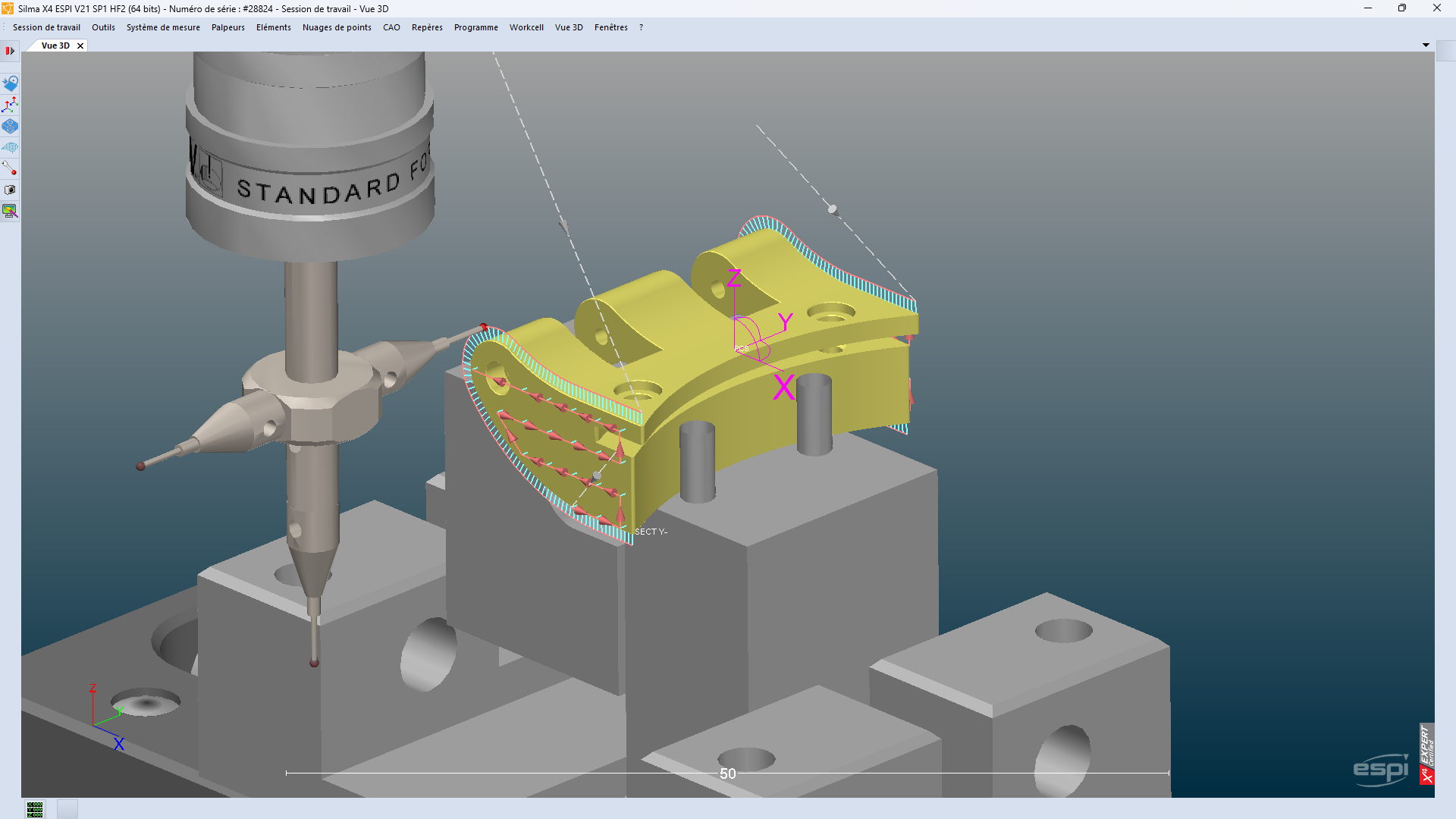 Programmation Metrolog - ESPIX