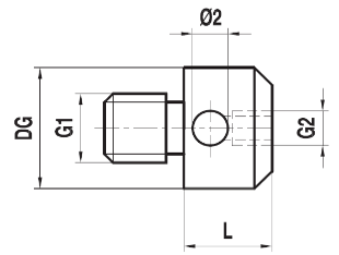 [415002] Adaptateur acier M4/M3