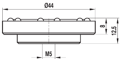 [562001] Assiette pour système de mesure ST